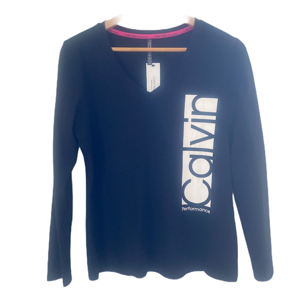 Calvin Klein performance long sleeve top size L
